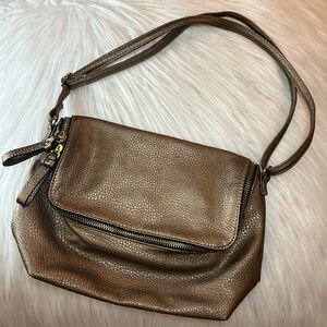 Chic Metallic Copper H&M Crossbody Bag - EUC